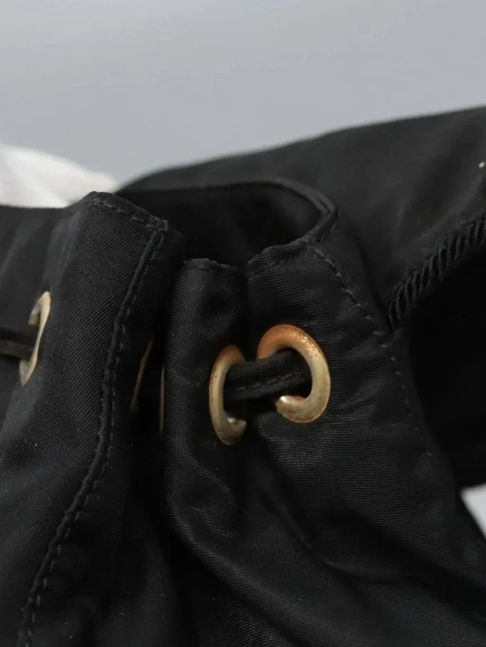 PRADA Backpack Nylon Black Auth bs23399